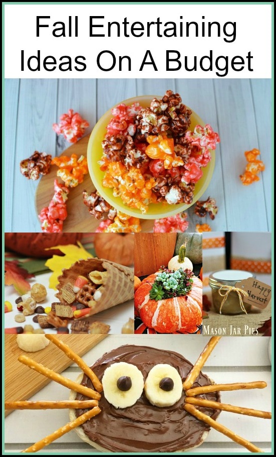 5 Frugal Fall Entertaining Ideas