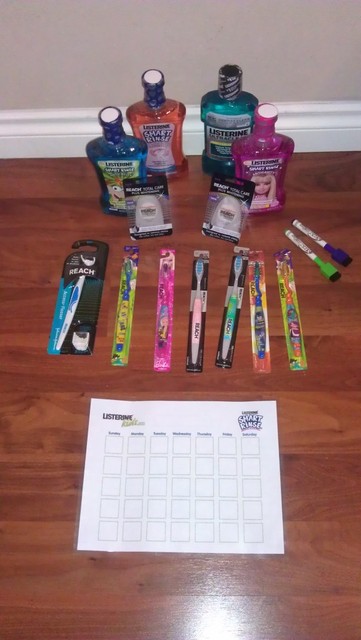 listerine smart rinse sweet start challenge