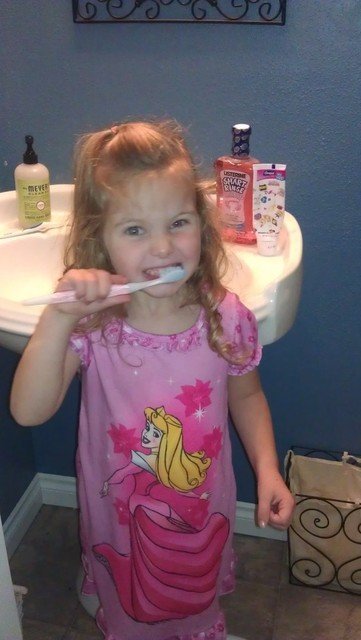 brushing teeth for listerine smart rinse sweet start challenge