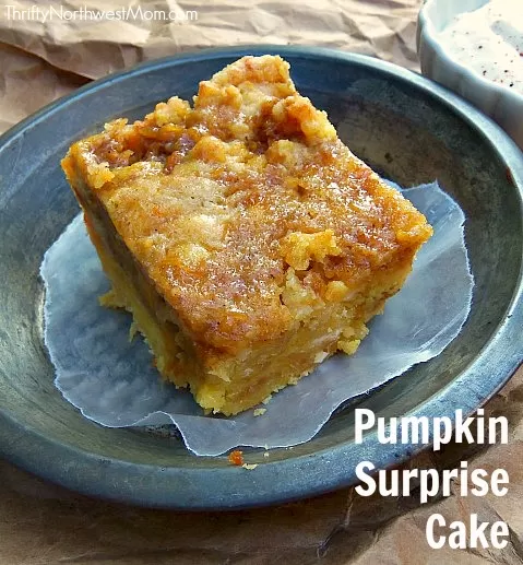 Pumpkin Surprise Cake
