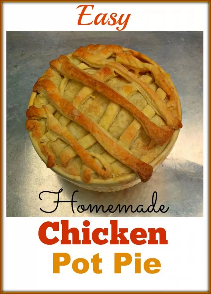 Easy Homemade Chicken Pies (Use Puff Pastry or Pie Crust)