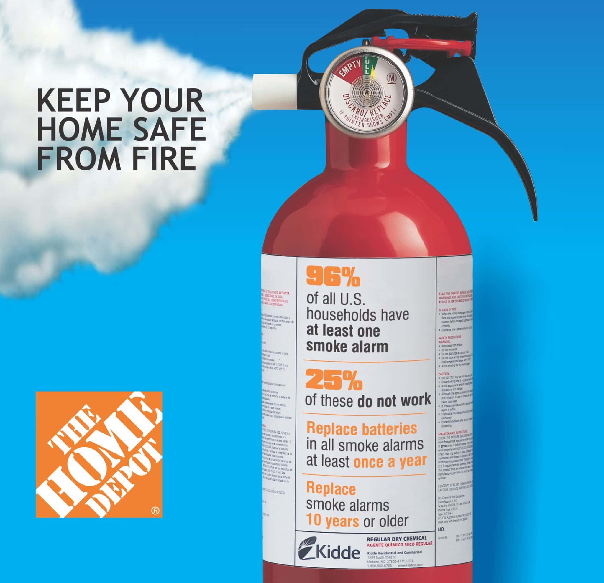 Home Depot Fire Safety Event Saturday December 1st $50 Home