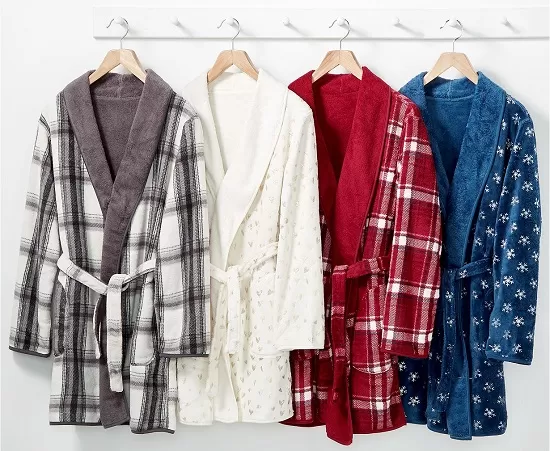 Martha Stewart Reversible Plush Robes $17.99 at Macy’s! Regular $60!