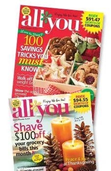 All You Magazine:  2 subscriptions for the price of 1