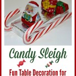 Candy Sleighs – Perfect for Table Settings on Christmas, Present Topper & more!