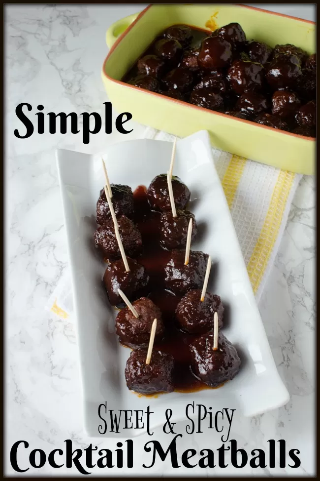 Simple Slow Cooker Recipe – Easy Party Meatballs – 3 Ingredients!