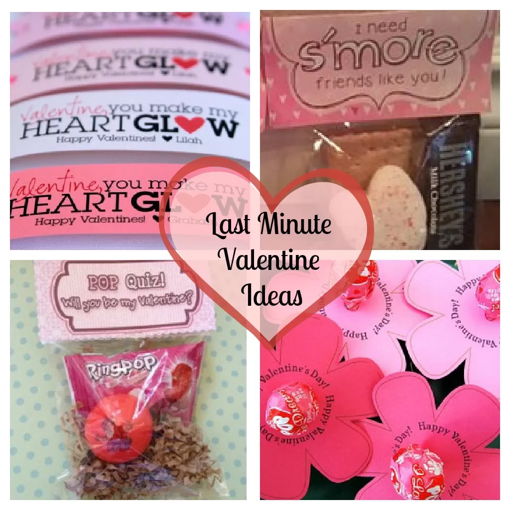 Valentine’s Ideas for Kids  – Roundup of Easy, Last-Minute Valentine Ideas