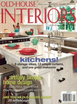 Old House Interiors Magazine – One Year Subscription For $4.29!!