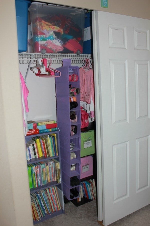 organize little girl room