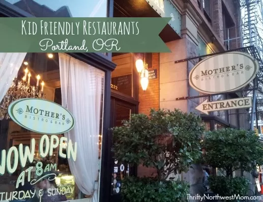 Pacific Northwest Travel: Kid Friendly Restaurants in Portland, Oregon