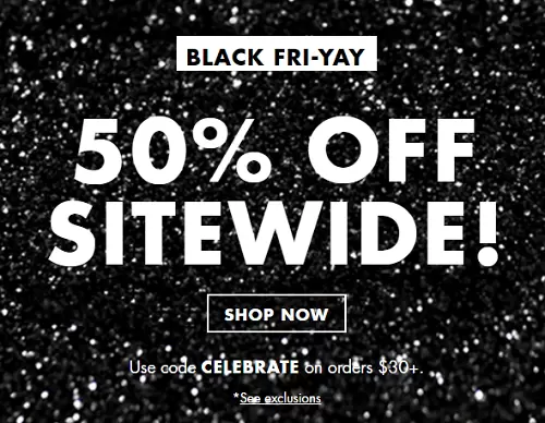 e.l.f. Cosmetics Black Friday Sale – Up to 50% Off!