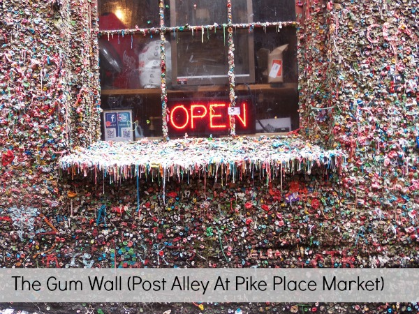 Gum Wall at Pike Place market