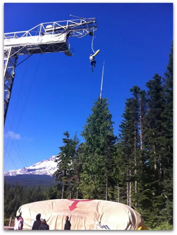 Bungee Jumping Mt Hood Skibowl