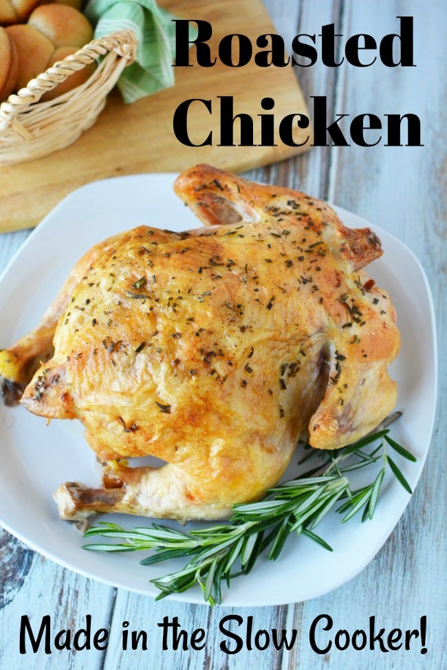 Whole Chicken Slow Cooker Recipe Simple Way to Make Roasted Chicken