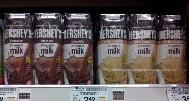 Hershey's shelf safe milk