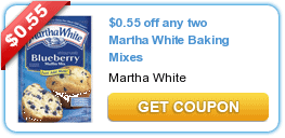 Martha White Baking Mixes Only $0.51 Each!