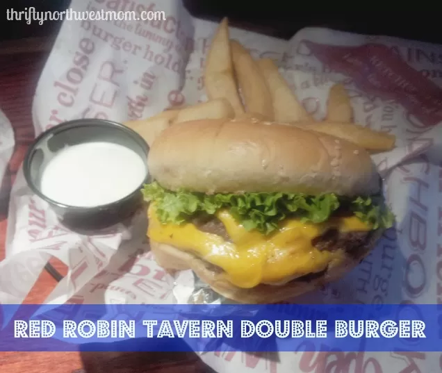 Free Red Robin Tavern Double Burger and Fries – Today Only!