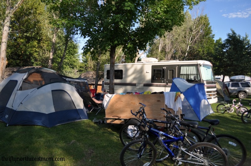 Winthrop KOA campsite