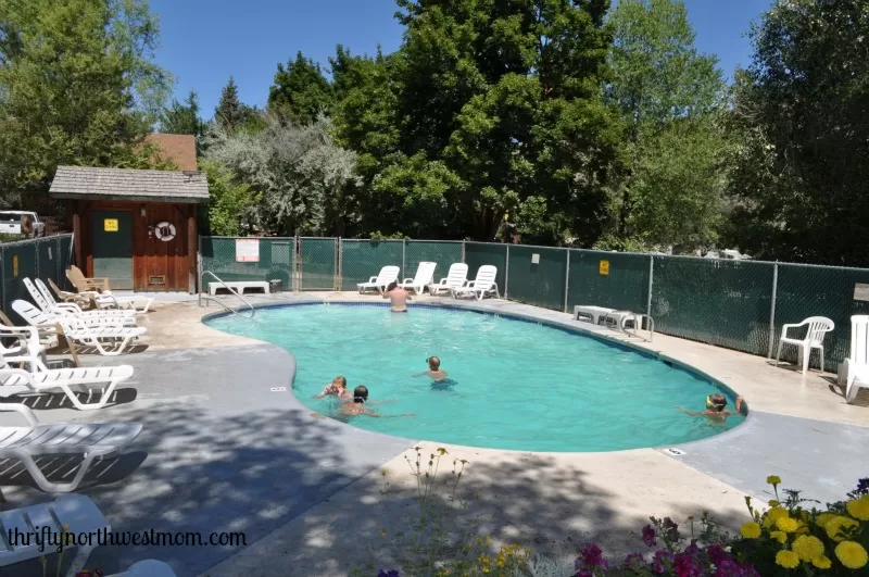 Winthrop WA KOA Campground Pool