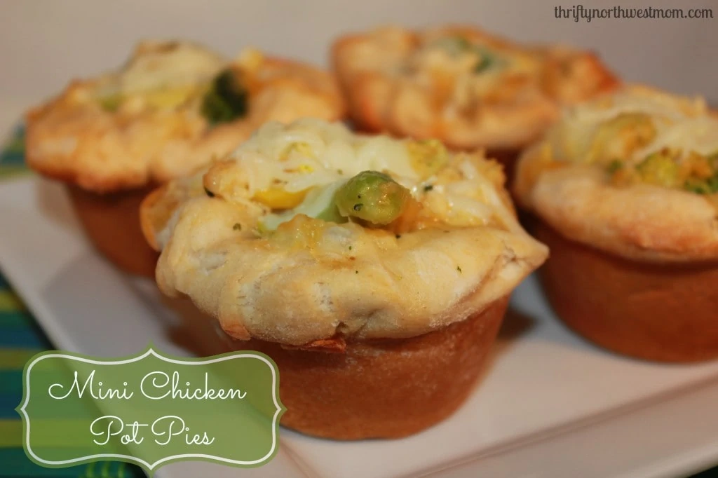 Mini Chicken Pot Pies – Shortcuts to Save Time in the Kitchen