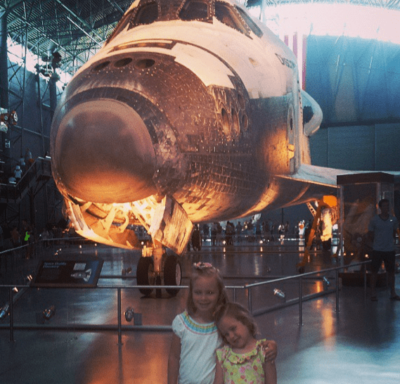 Space Shuttle Discovery at Museum of Flight in DC