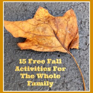 15 Free Fall Activities For the Whole Family