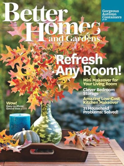 Better Homes and Gardens Magazine – $4.95 for Year Subscription!