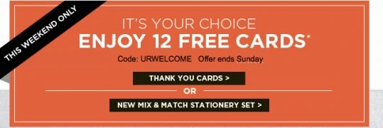 shutterfly free cards
