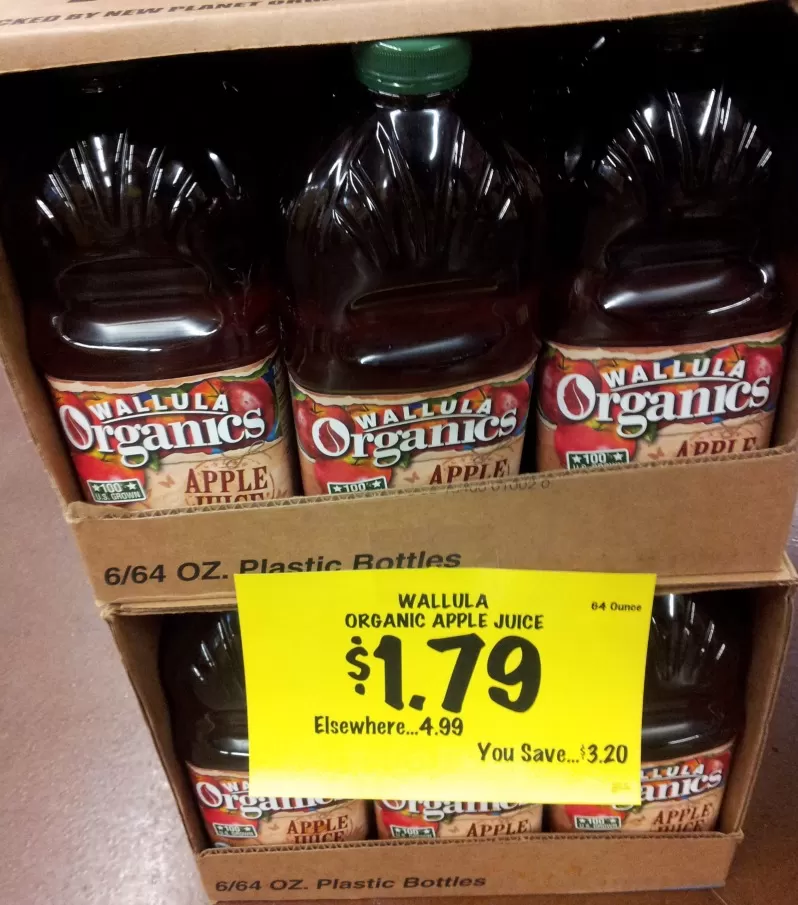 Organic Apple Juice on Sale