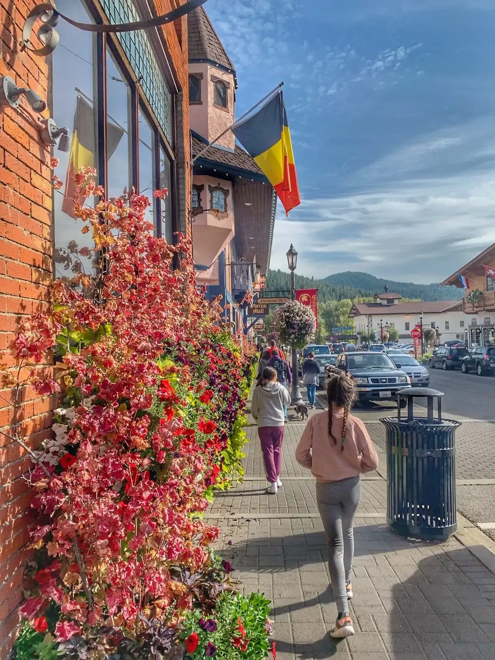 Fall leaves in Leavenworth