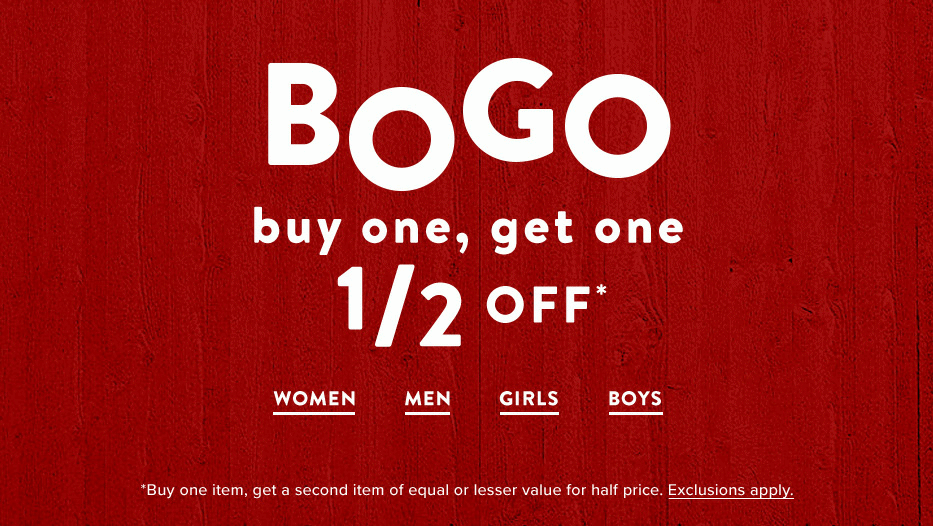 one half off coupon 