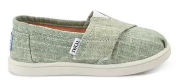 LIGHT BLUE SHIMMER TINY TOMS CLASSICS