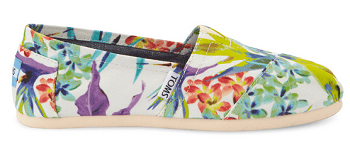 WHITE BIRDS OF PARADISE VEGAN WOMEN'S CLASSICS