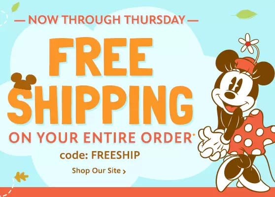 disney free shipping