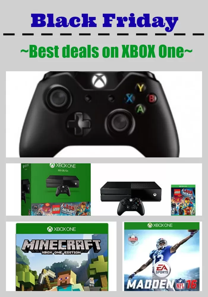 XBox One Console Deals, Games & Accessories for Black Friday