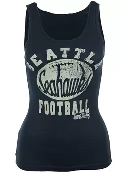 G3 Sports Women's Seattle Seahawks Goal Line Graphic Tank Top