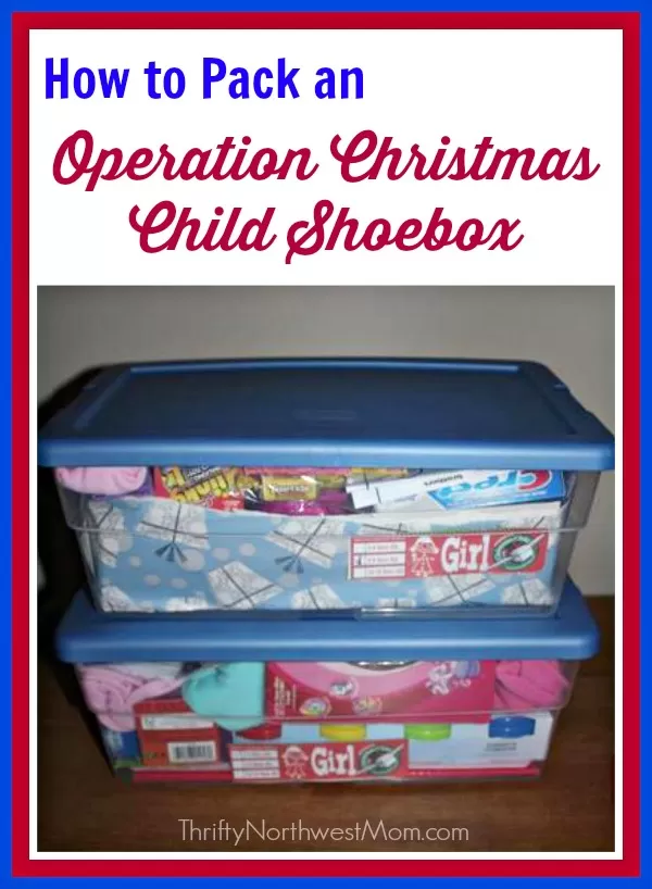 Operation Christmas Child – National Collection Week – November 14th – 21st!