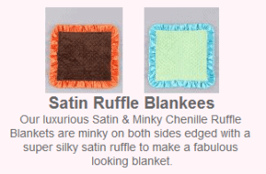 Satin Ruffle Blankees