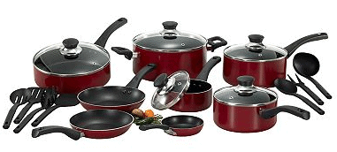 20 Piece Cookware Set – As Low As $24.49 After Sale, Promo Code, Rebate & Kohls Cash!