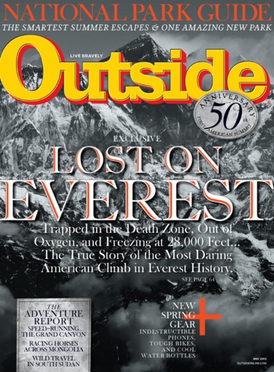Outside Magazine – $5.50 for Year Subscription