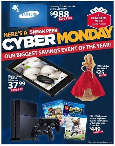 Walmart Cyber Monday Sales LIVE Now!