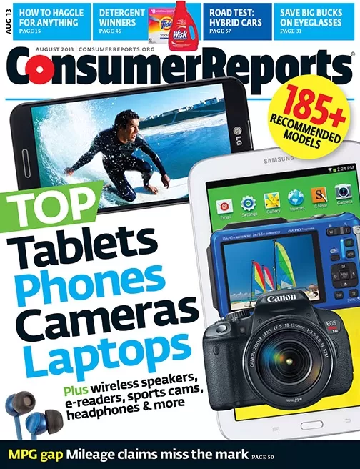 Consumer Reports Magazine – $17.99 per year (78% off)