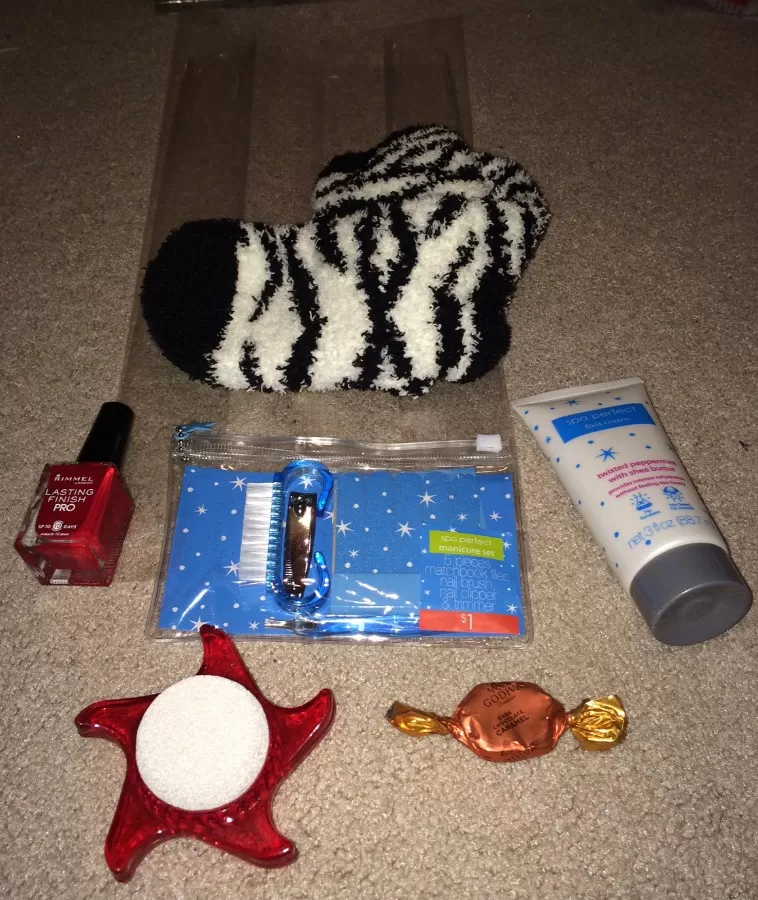 diy pedicure kit items