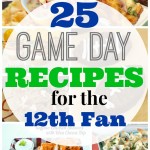 25 Game Day Recipes for the 12th Fan