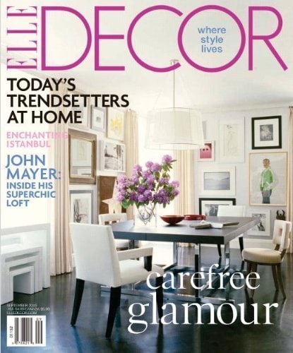 Elle Decor Subscription 4 50 For One Year Today Only