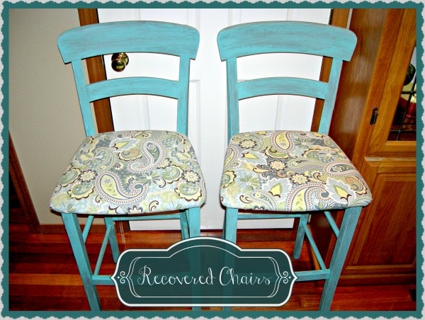 Reupholstering Chairs – Recovering Bar Stools & Recovering Chairs In 5 Easy Steps