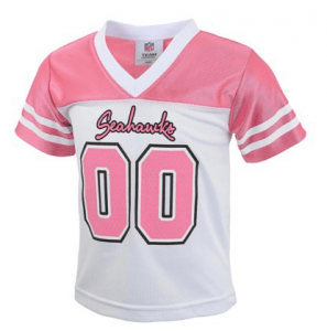Pink Seahawks Toddler Jersey