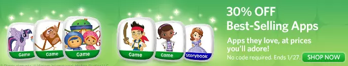 Leapfrog Games – Get Apps For As Low As $3.45 After Promo Codes