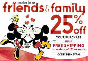 Disney Store COupon Code