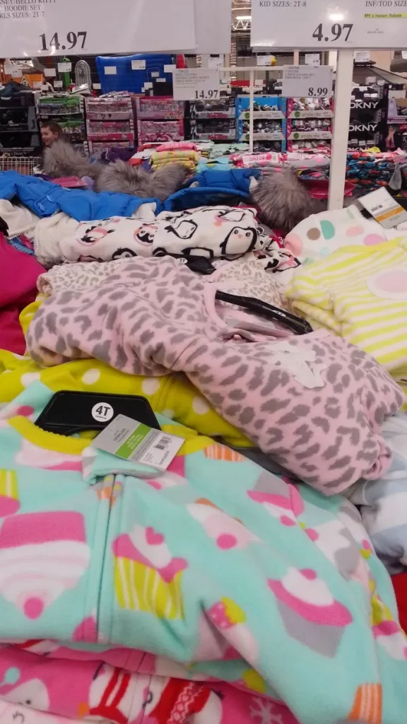 Costco Kids Pajama Deals – Warm Footie Pajamas less than $5